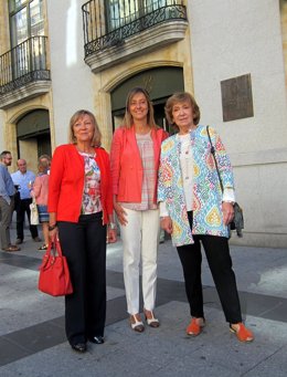 Klimowitz, Vázquez y Nieto, en la jornada sobre trata de personas.