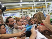 Susana Díaz: la petición de la Fiscalía sobre los cursos evidencia "la gran farsa" del PP