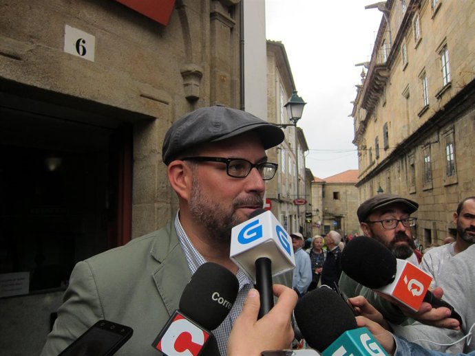 El alcalde de Santiago, Martiño Noriega