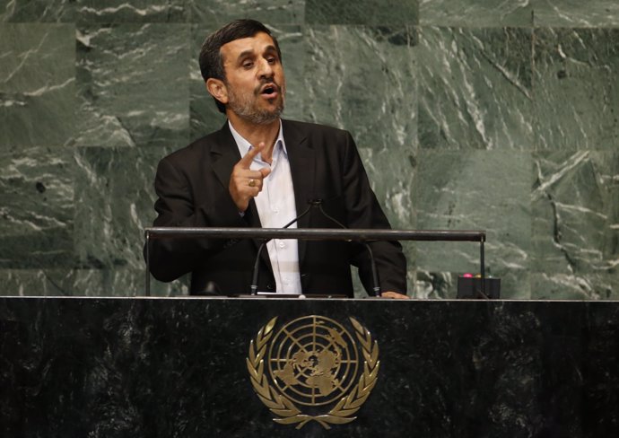 Mahmud Ahmadineyad, en la ONU