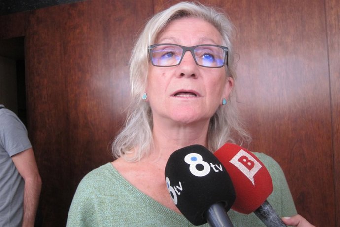 La líder de la CUP en Barcelona, Maria José Lecha