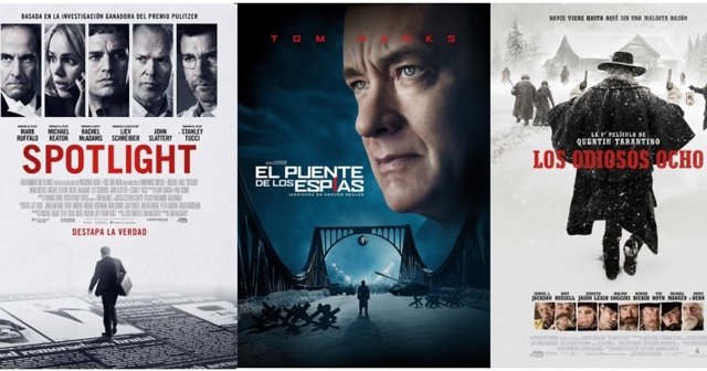 Spotlight, El puente de los espías, Los odiosos ocho