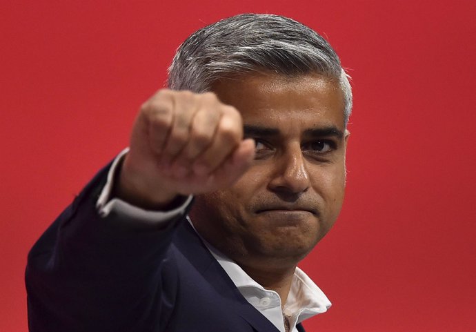 Sadiq Khan, candidato laborista a la Alcaldía de Londres