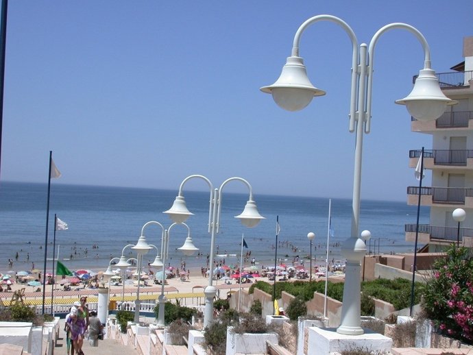 Vista de la playa de Matalascañas