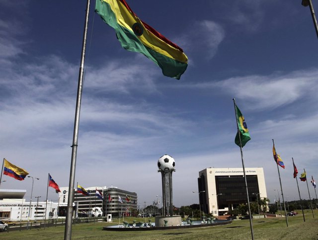 Sede de la CONMEBOL en Paraguay