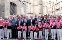 Los Xiquets de Hangzhou llegan a Catalunya para participar en el concurso de Tarragona