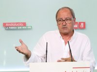 PSOE-A dice que no hace cálculos de los apoyos de Sánchez y pide esperar al Comité Federal