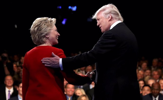 Debate entre Donald Trump y Hillary Clinton