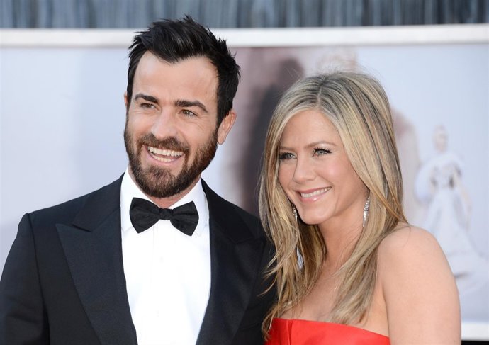 Justin Theroux y Jennifer Aniston/ Getty