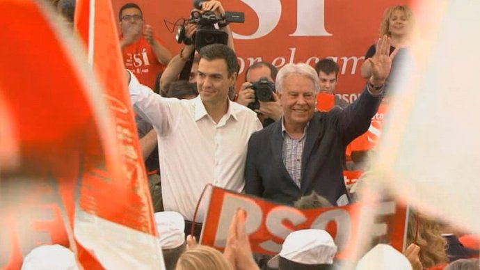 Felipe González pide al PSOE diálogo con Rajoy