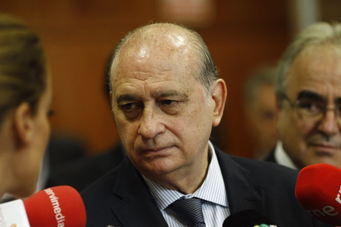 El ministro de Interior en funciones, Jorge Fernández Díaz