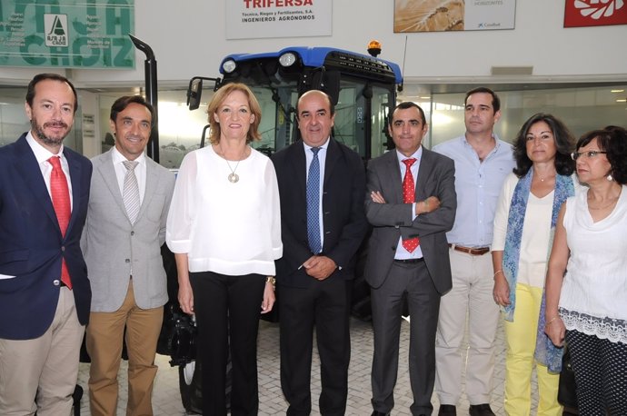 La consejera de Agricultura de Andalucía, Carmen Ortiz, en Asaja