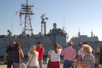 Regresa a Rota la fragata 'Reina Sofía' tras más de cuatro meses en la 'operación Sophia'