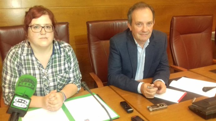 Verónica Ordóñez y Javier García Oliva 