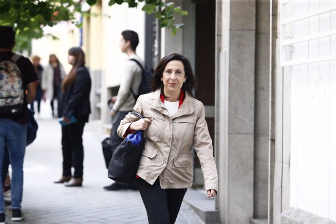 Margarita Robles en un acto del PSOE de Madrid