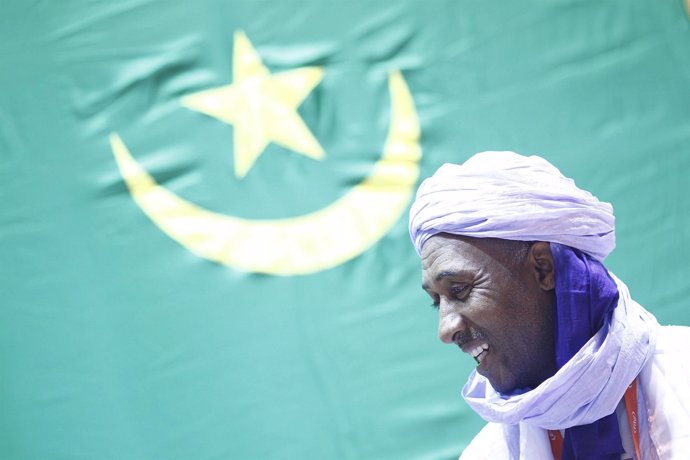 Fitur 2016. Mauritania. Bandera. Mauritano