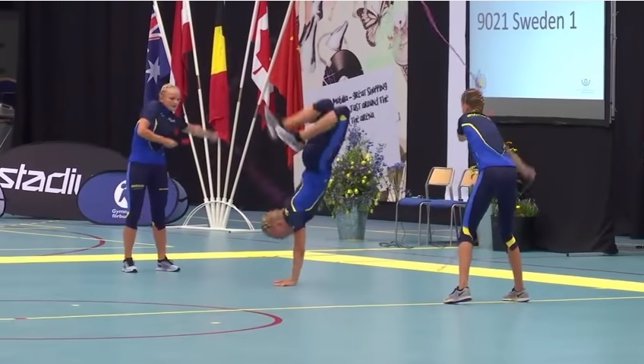 Equipo sueco femenino de salto a la comba