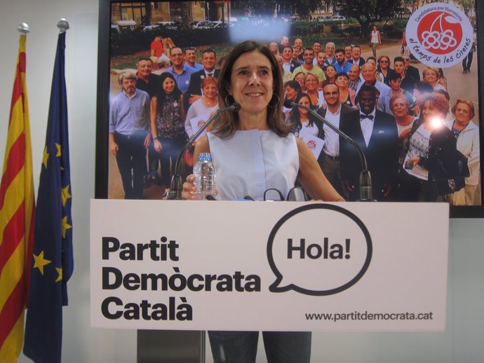 T.Pitarch, candidata del PDC a las primarias de la Federación de Barcelona