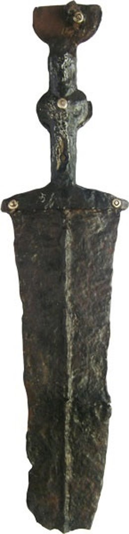 Puñal bidiscoidal cántabro 