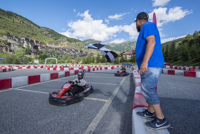 Pista de karting en Grandvalira