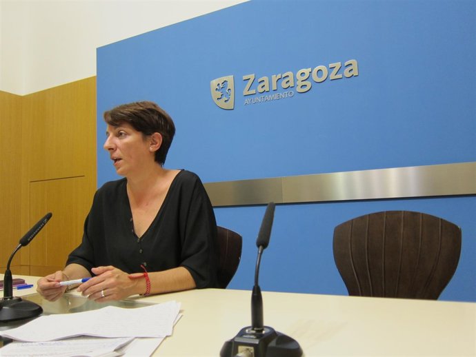  La Concejal De CHA En El Ayuntamiento De Zaragoza, Leticia Crespo
