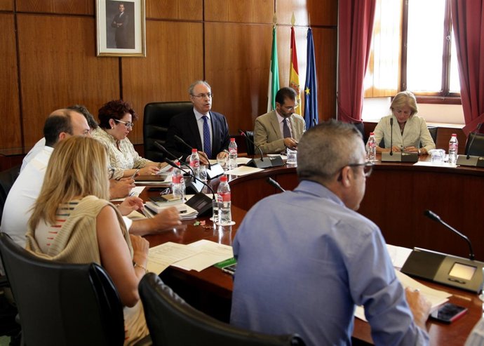 Reunión de la Junta de Portavoces del Parlamento andaluz