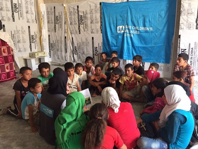 Un centro de Aldeas Infantiles SOS en Siria