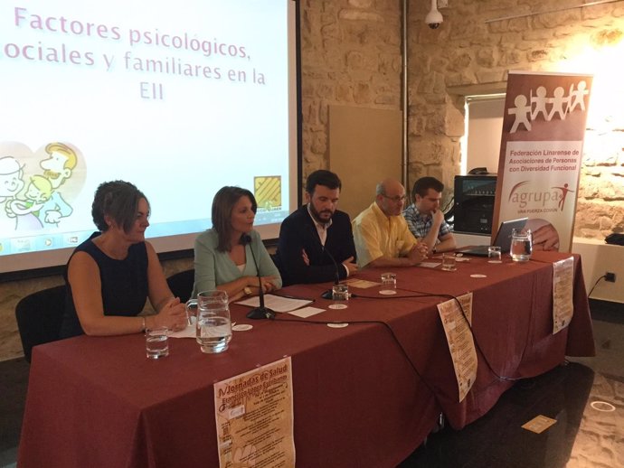 Inauguración de las jornadas de salud 'Francisco López Escribano'.