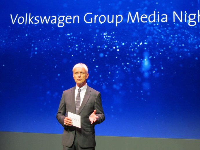 El presidente del Grupo Volkswagen, Matthias Müller