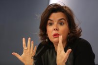 Sáenz de Santamaría, sobre la crisis del PSOE: "El Gobierno no puede comentar asuntos de otros partidos"