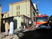 Evacuado un edificio en Salamanca por el incendio en el interior de una de las viviendas