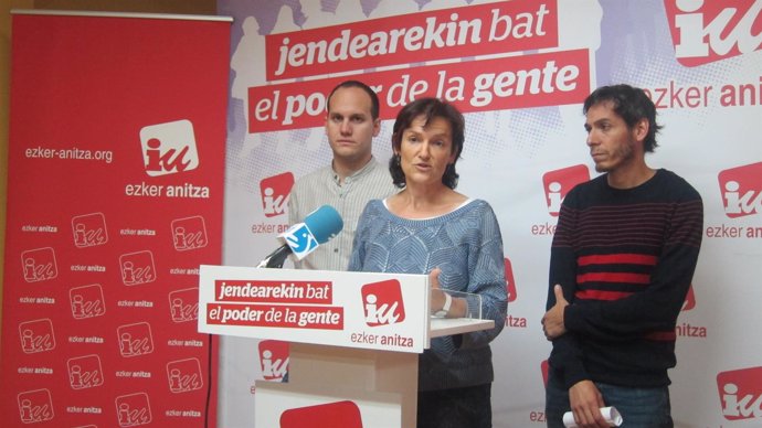 Isabel Salud, Iñigo Martínez y Jon Hernández