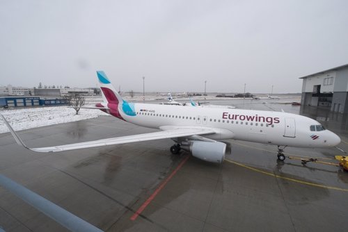 Avión A320 de Eurowings