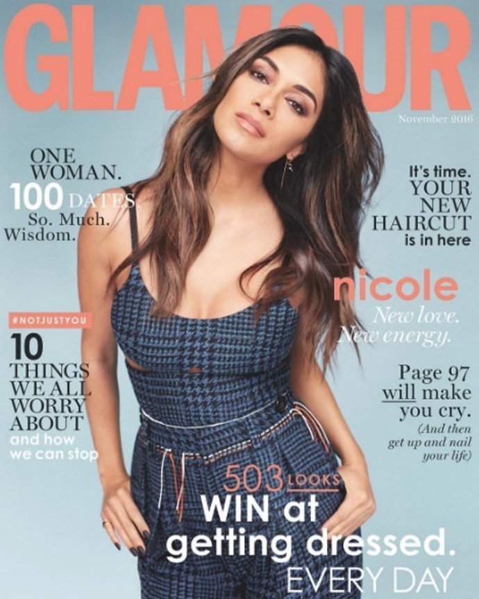 NICOLE SCHERZINGER EN GLAMOUR DE REIUNO UNIDO