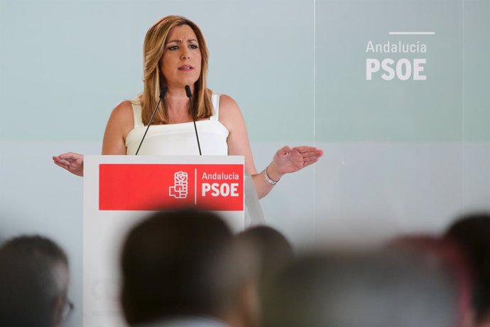 Susana Díaz interviene ante el Comité Director del PSOE-A