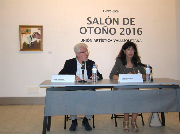 Miguel Ángel Soria y Ana Redondo presentan el 'Salón de Otoño'