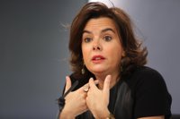 Santamaría: "No debemos inmiscuirnos en la situación interna del PSOE y no lo vamos a hacer"