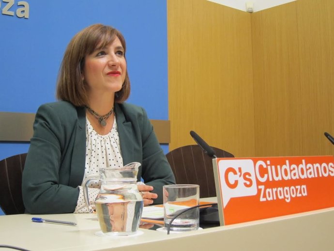 La portavoz del grupo municipal de Ciudadanos (C's), Sara Fernández.