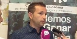 Juanjo Espinosa Málaga Ahora concejal ayuntamiento málaga
