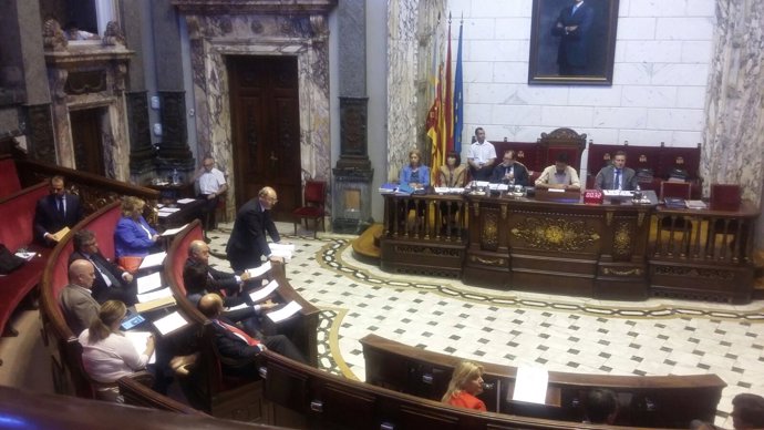 Pleno del Ayuntamiento de Valencia