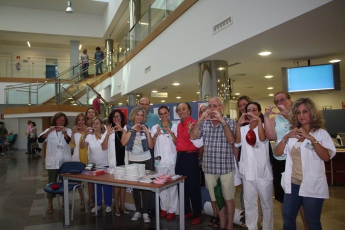 Una de las actividades realizadas para celebrar el Día Mundial del Corazón