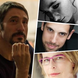 Docentes de la actividad 'Jóvenes clásicos. Taller de verso'.