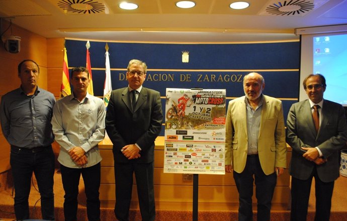 Presentación del Campeonato de España de Motocross en la DPZ