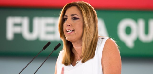 Susana Díaz interviene ante el Comité Director extraordinario del PSOE-A