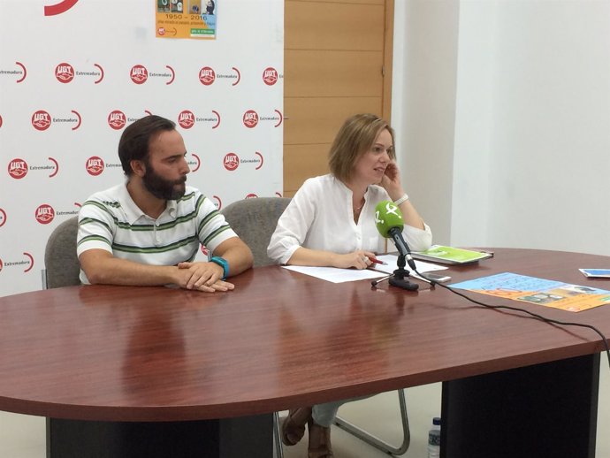 María José Ladera en rueda de prensa