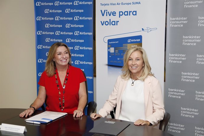 Firma del acuerdo Bankinter-Air Europa