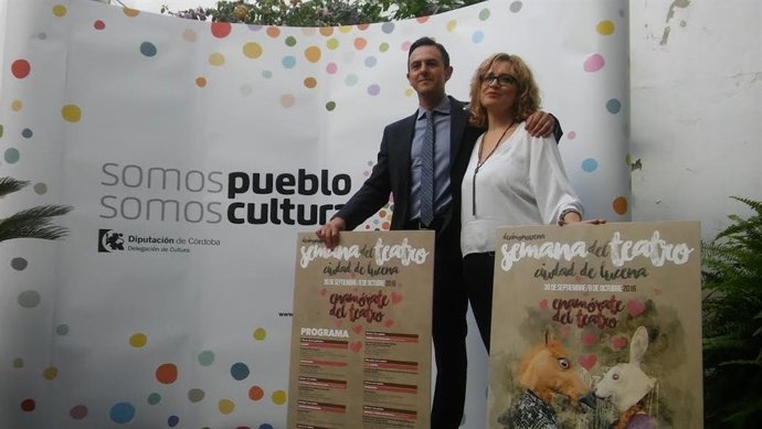 Ruz y Lara presentan la XIX edición de la Semana del Teatro 'Ciudad de Lucena'