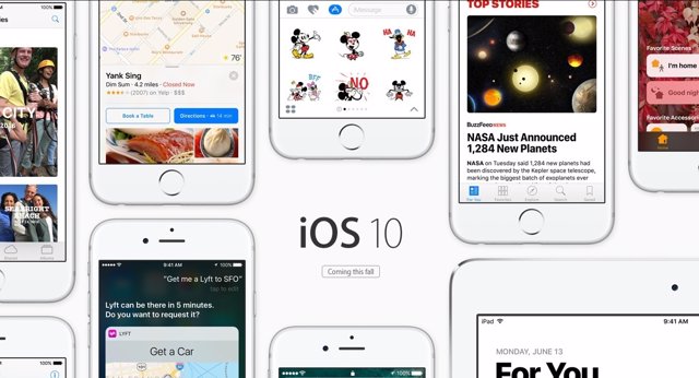 IOS 10, el nuevo sistema operativo de Apple
