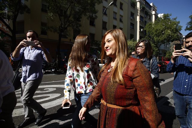 La presidenta del Comité Federal del PSOE, Verónica Pérez