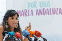 Teresa Rodríguez reta a Susana Díaz a decir directamente "que plantea apoyar a Rajoy"